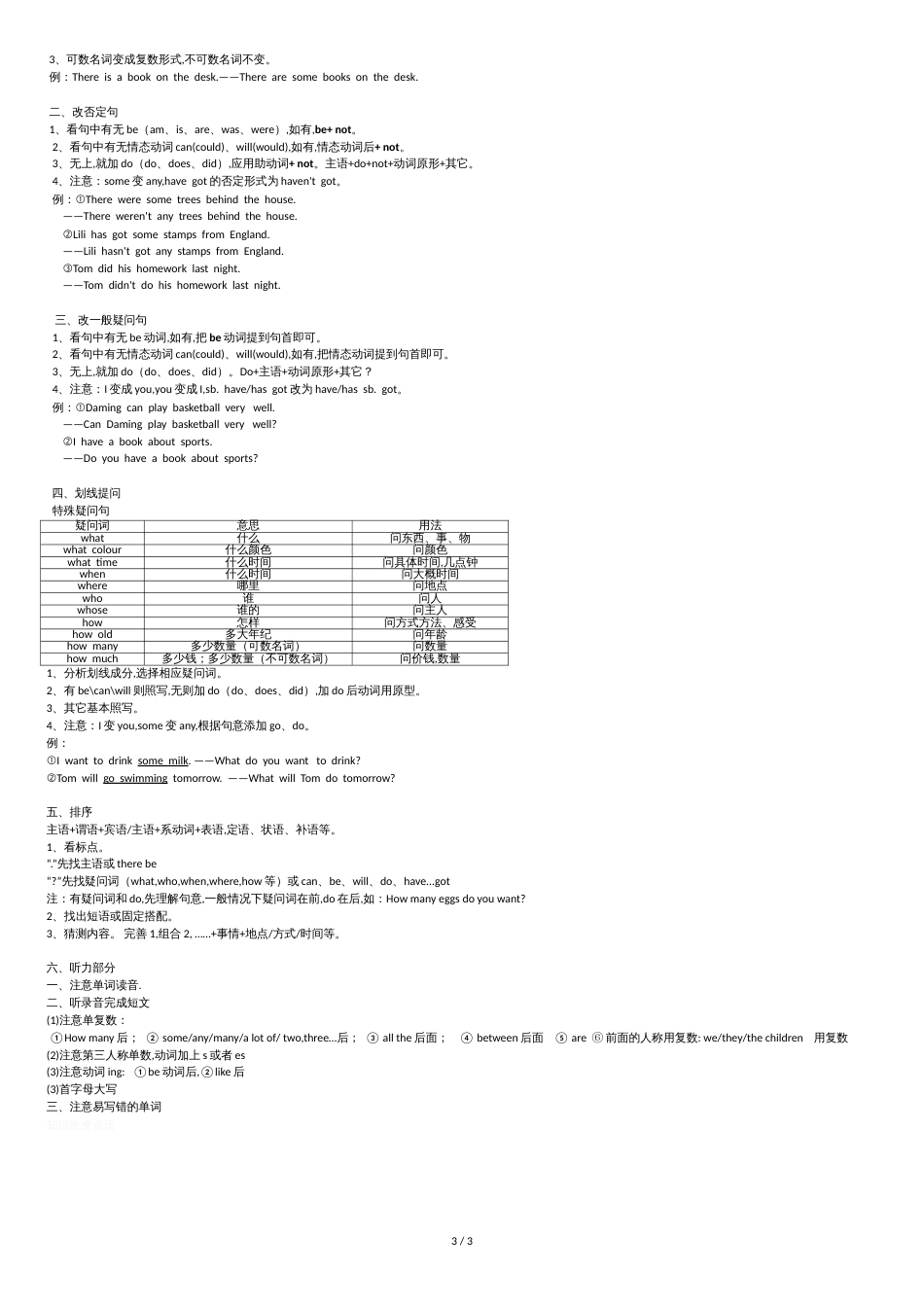 外研版小学英语知识点归纳[共4页]_第3页