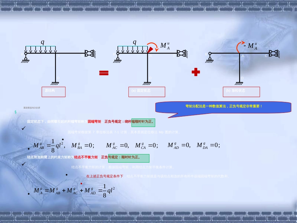 同济大学朱慈勉-结构力学第9章-弯矩分配法_第2页