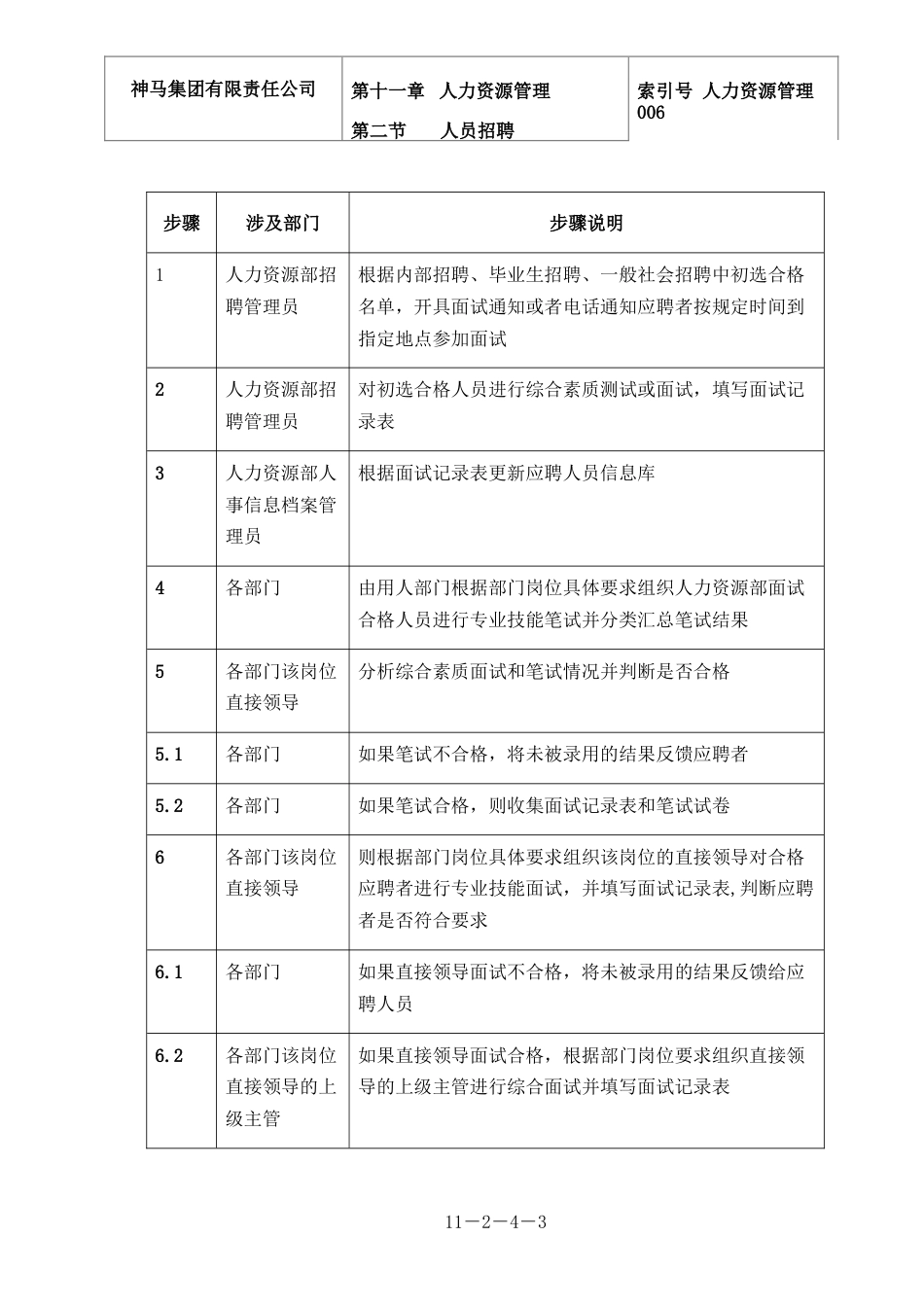 神马集团人力资源管理 006-招聘面试-0228_第3页