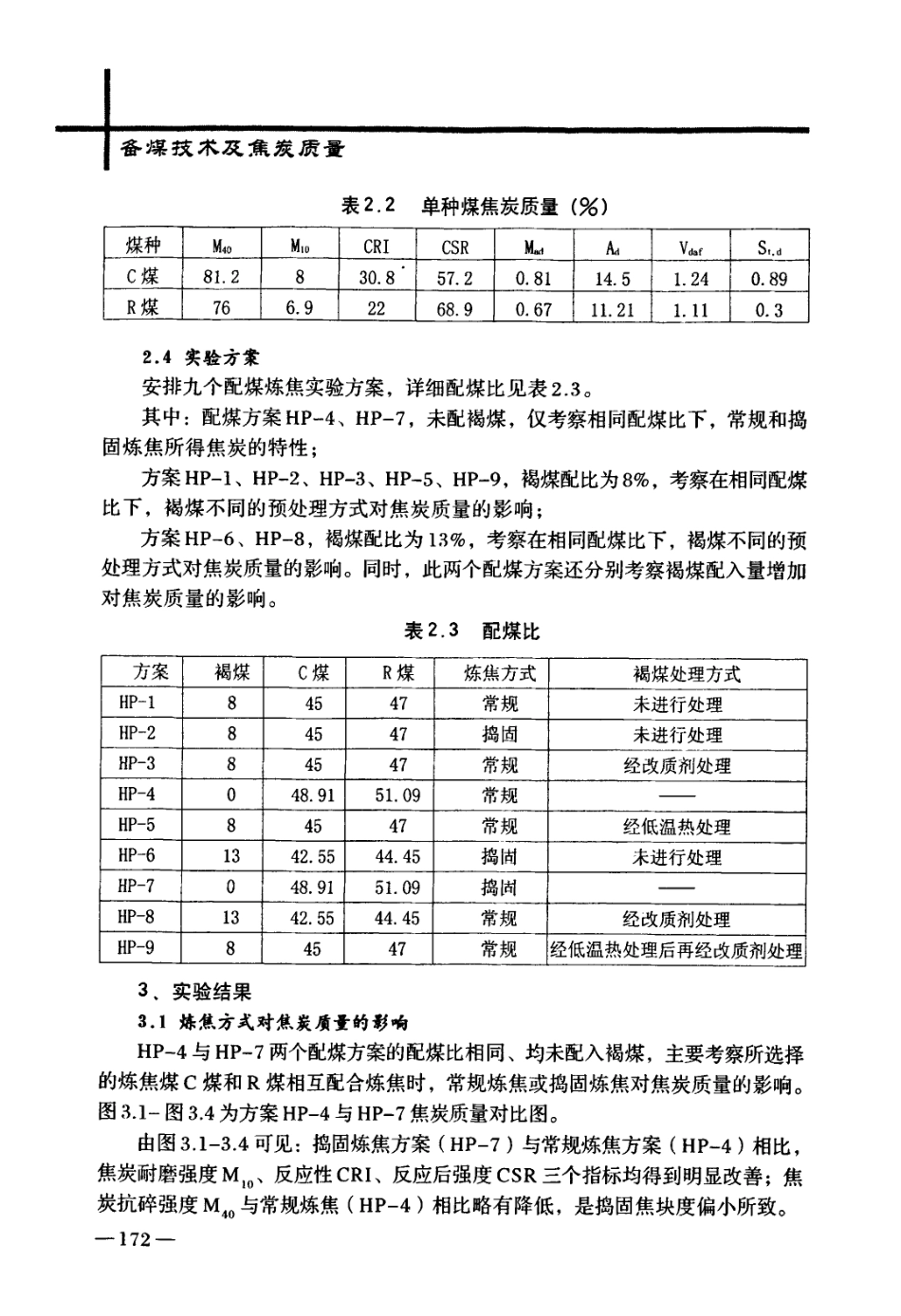 褐煤处理方式对配煤炼焦工艺生产冶金焦炭质量的影响_第3页