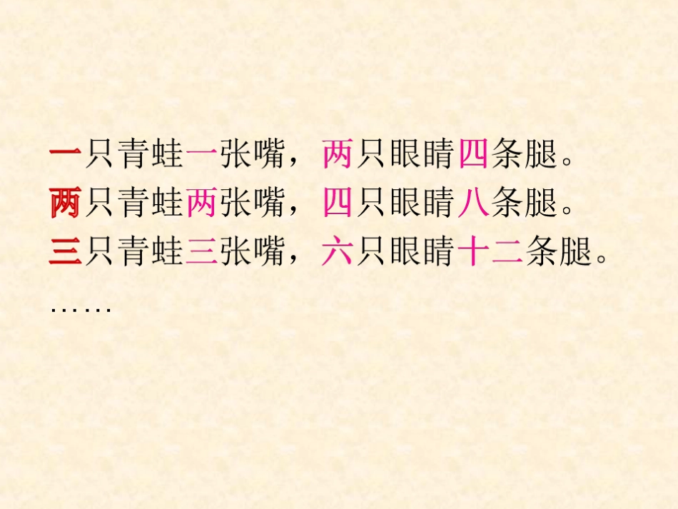 2015北师大版三年级找规律课件_第1页
