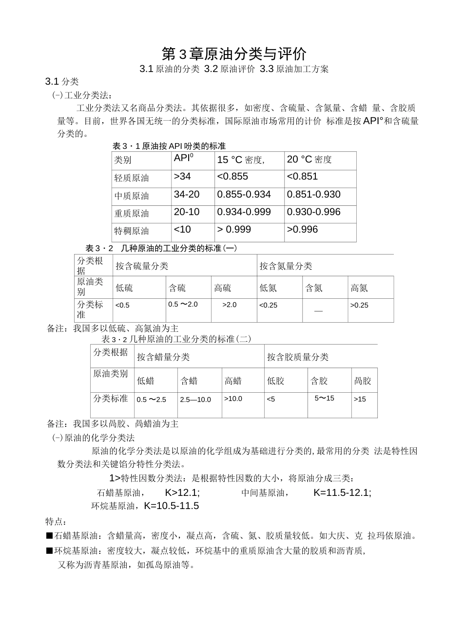 原油分类与评价（共10页）_第1页