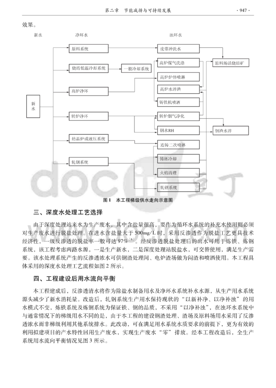 通过梯级供水实现钢铁企业水资源循环利用[4页]_第2页