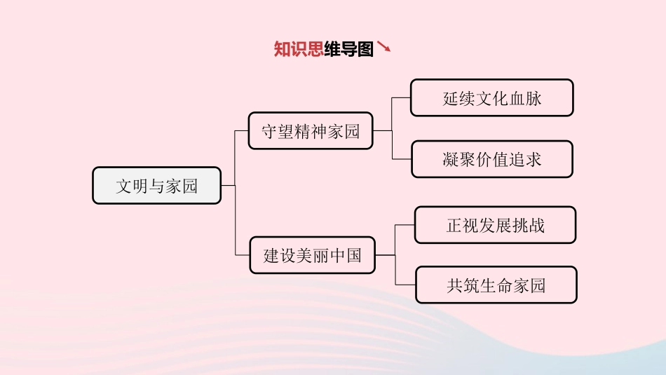 内蒙古包头市2020中考道德与法治一轮复习专题11文明与家园突破课件_第3页