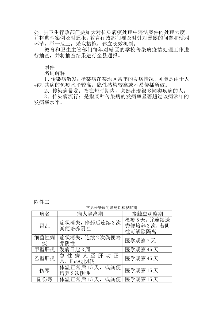 学校传染病疫情应急处理预案_第3页