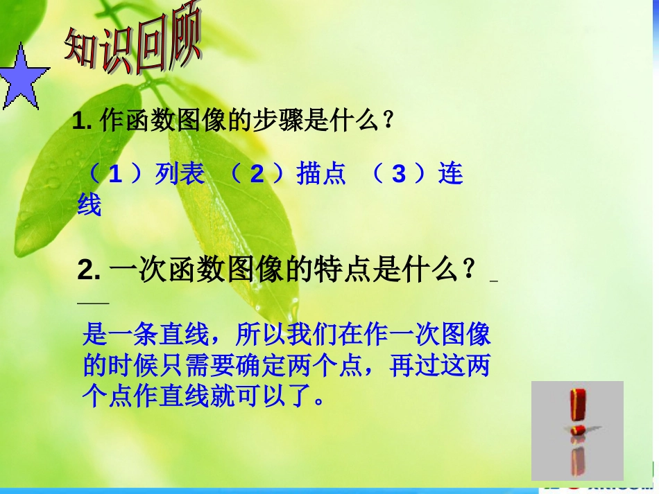 2015春青岛版数学八下10.3《一次函数的性质》ppt课件(共46页)_第2页