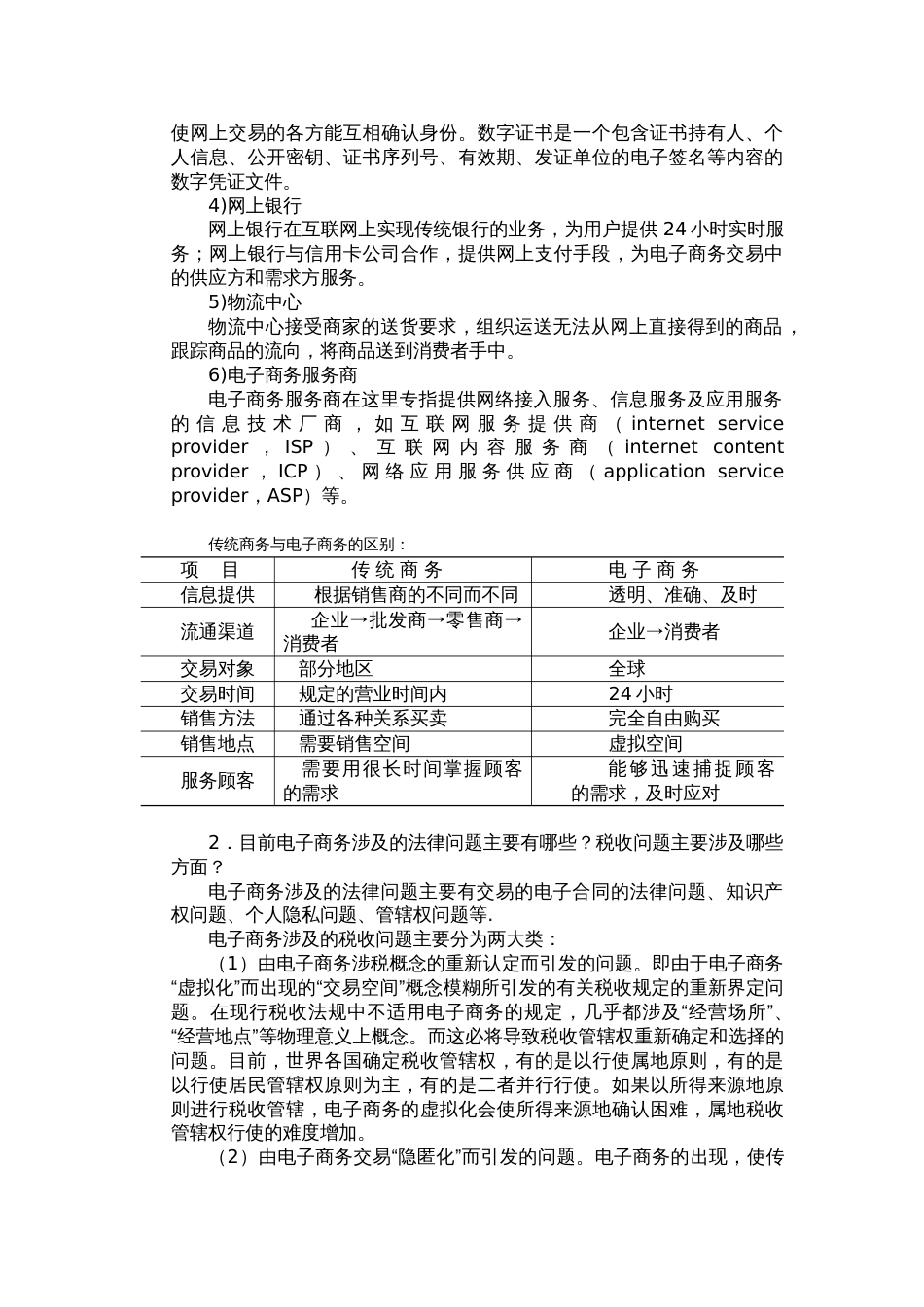 《电商基础》课后习题答案201602_第2页