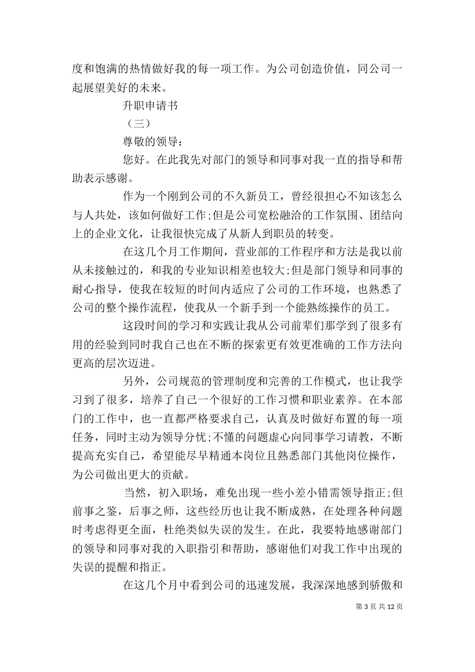 企业升职申请书范文_第3页