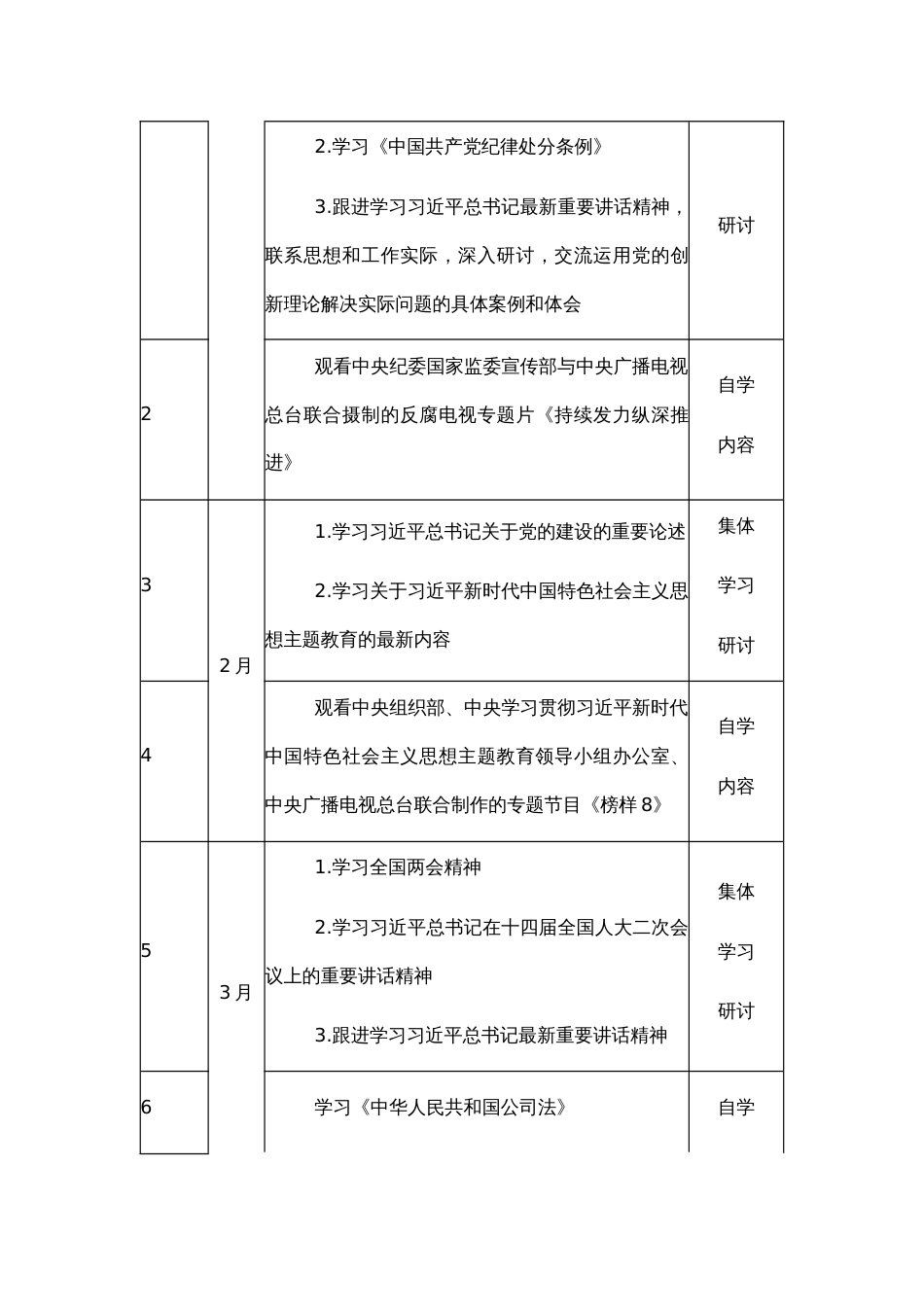 2024年党总支理论学习中心组学习计划范文2篇_第2页