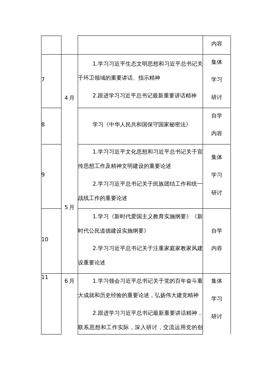 2024年党总支理论学习中心组学习计划范文2篇_第3页