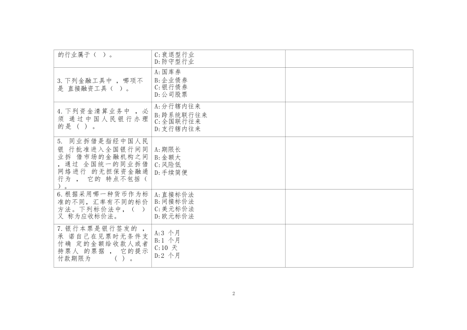 （全国职业技能比赛：高职）GZ044智慧金融赛题第4套_第2页