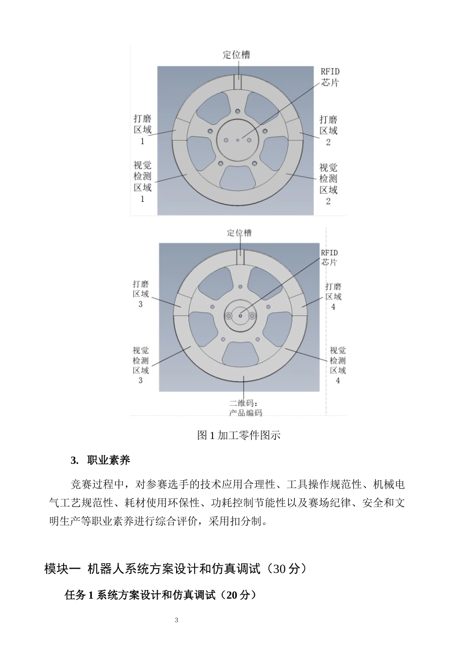 （全国职业技能比赛：高职）GZ015机器人系统集成应用技术样题库共计10套学生赛_第3页