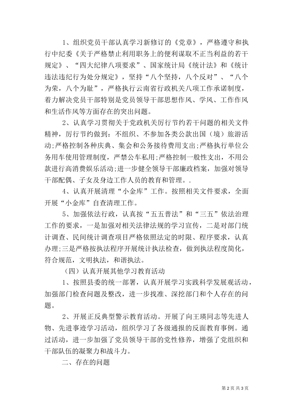 统计局纠风工作总结_第2页
