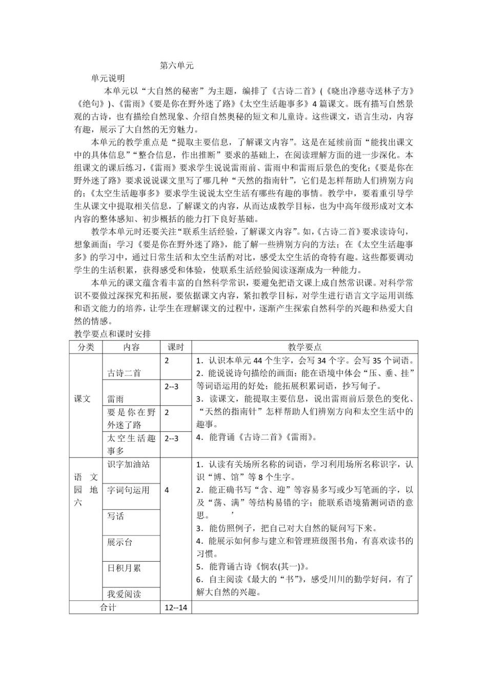 部编人教版二年级下册语文第六单元教师用书(最新版)_第1页
