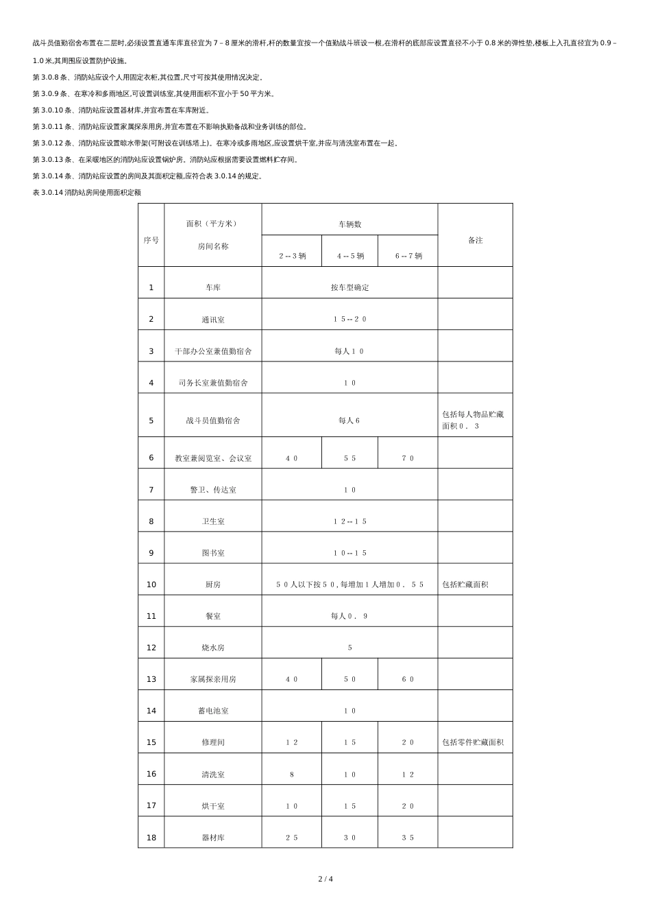 消防站建筑设计标准[共3页]_第2页