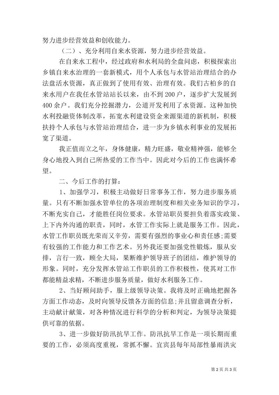 水利局工作总结（十）_第2页