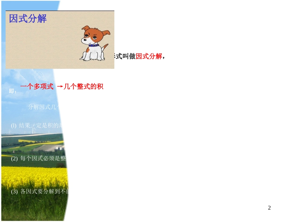 因式分解复习课件[共27页]_第2页