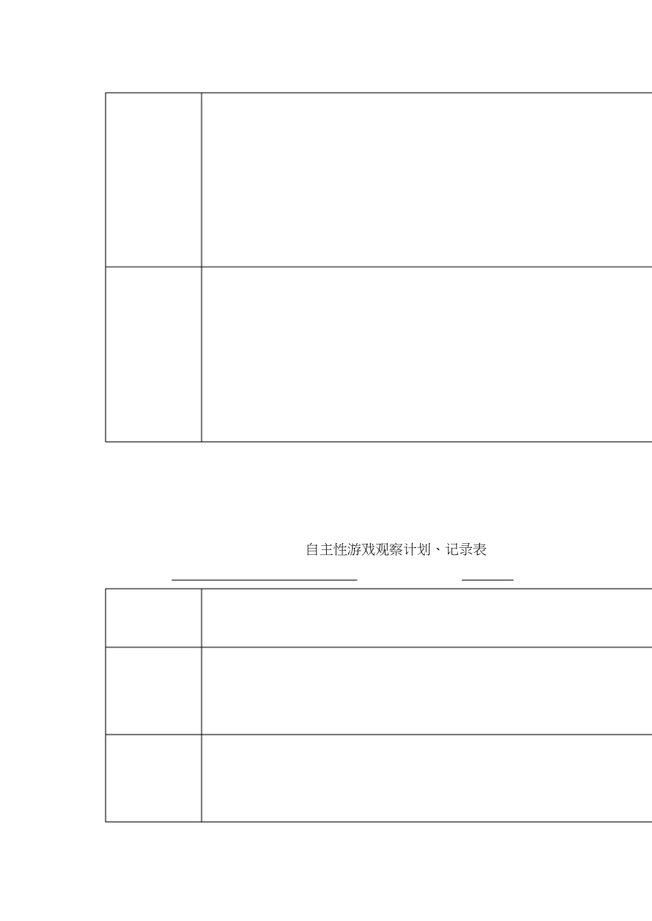 小班上学期自主性游戏观察记录[共41页]_第3页