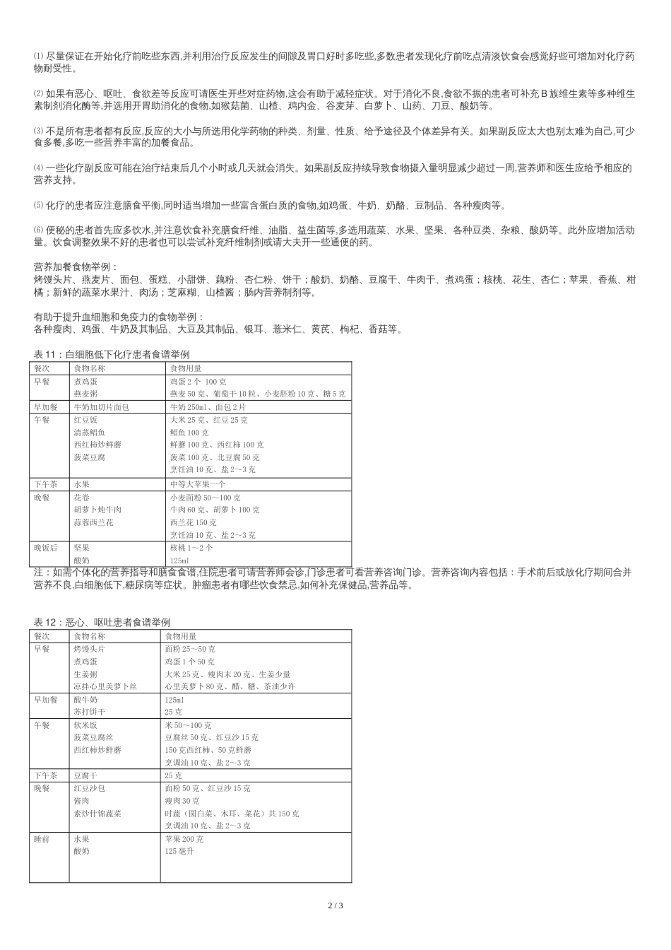 肿瘤患者的膳食要点_第2页