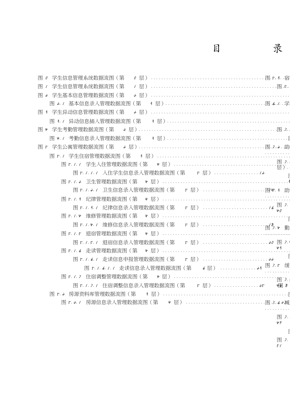 学生信息管理系统数据流图汇总[共60页]_第1页