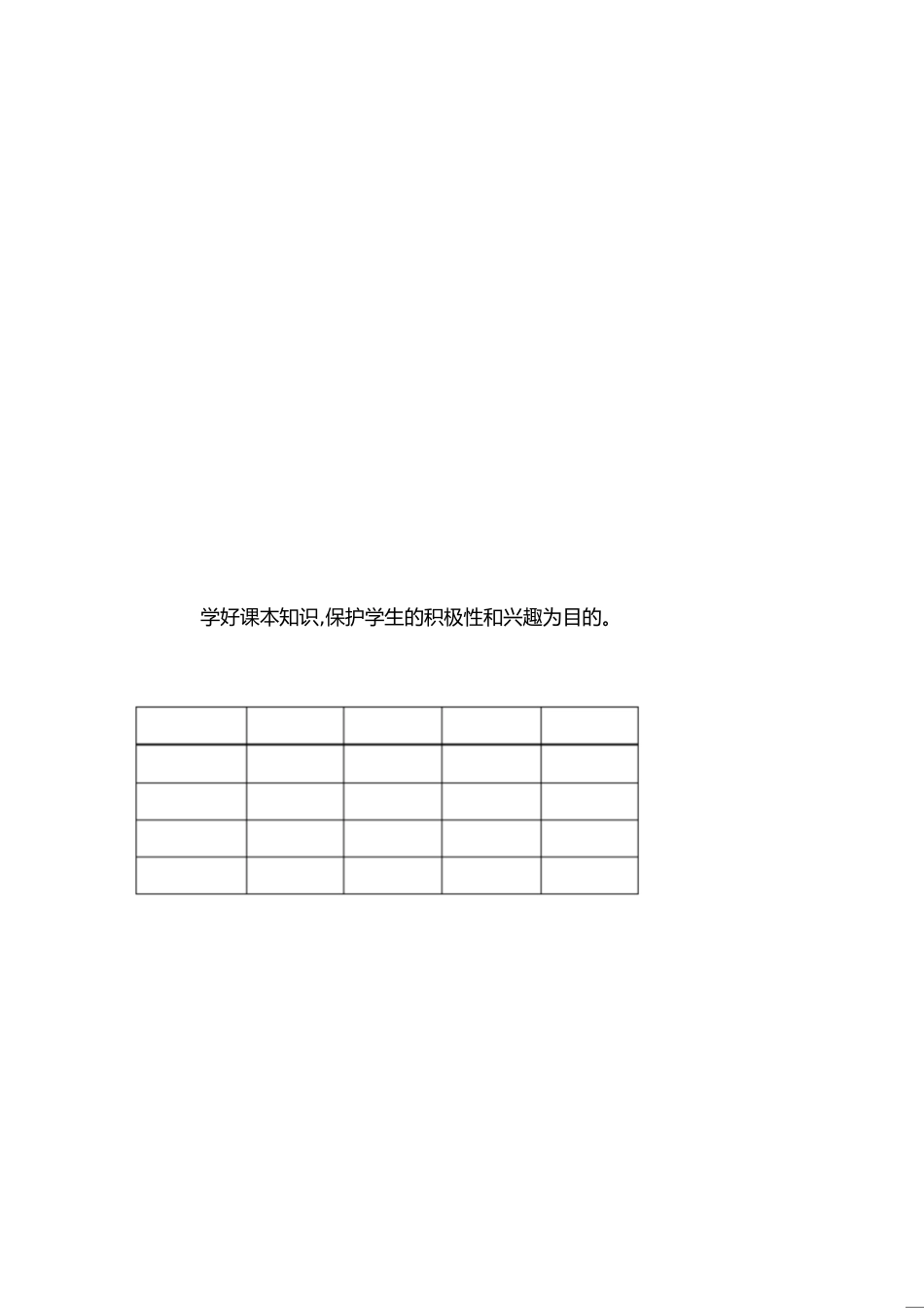 小学英语期末测试质量分析报告[共4页]_第1页