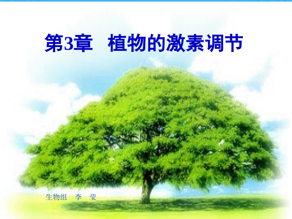 植物生长素的发现(动画很好)[共24页]_第1页