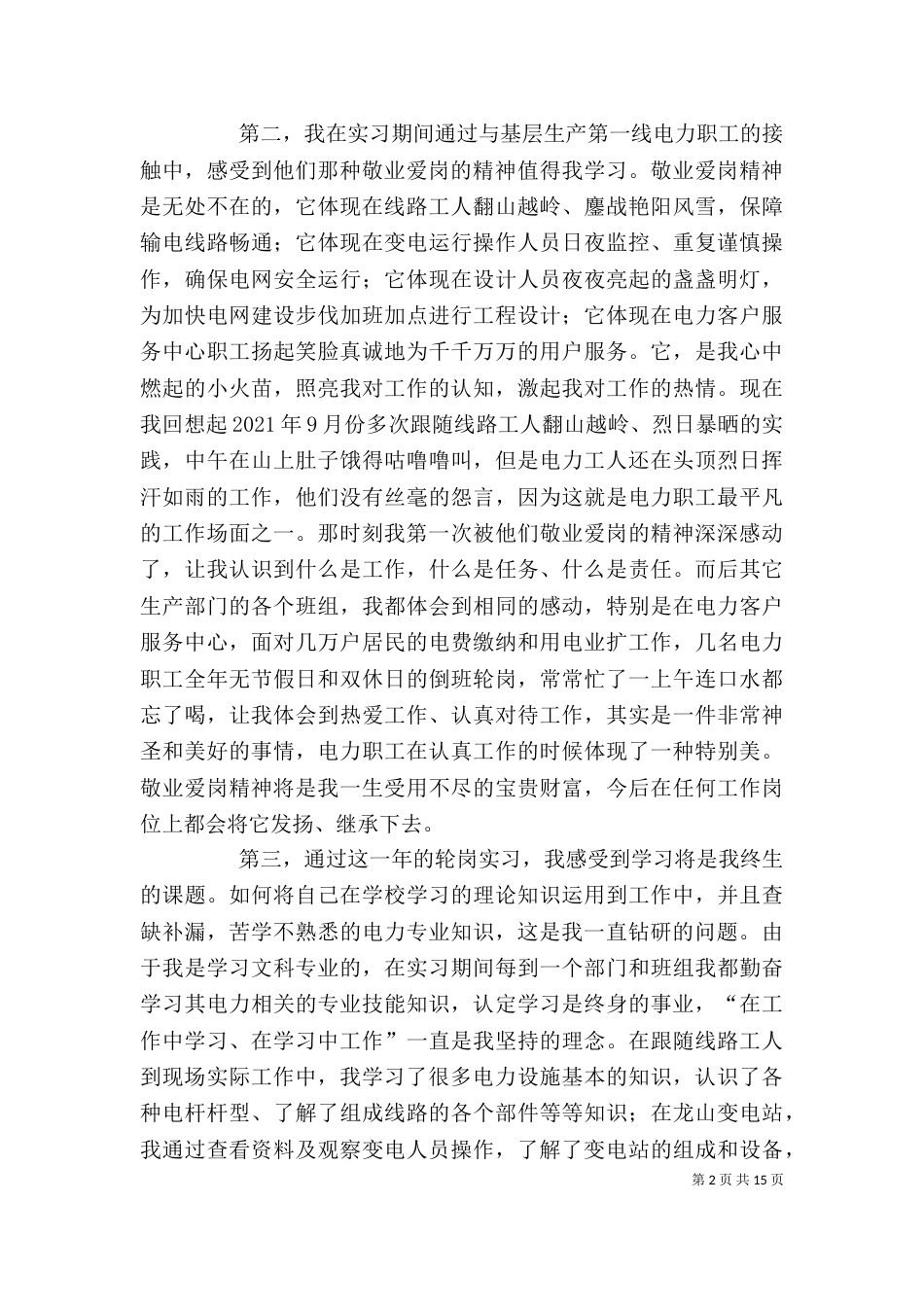 电力个人工作总结（二）8_第2页