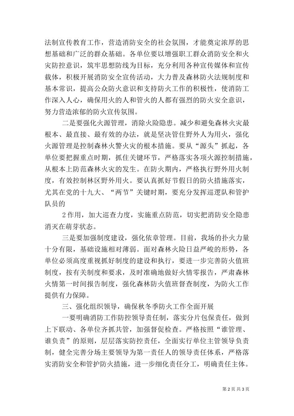 防火消防安全工作总结_第2页