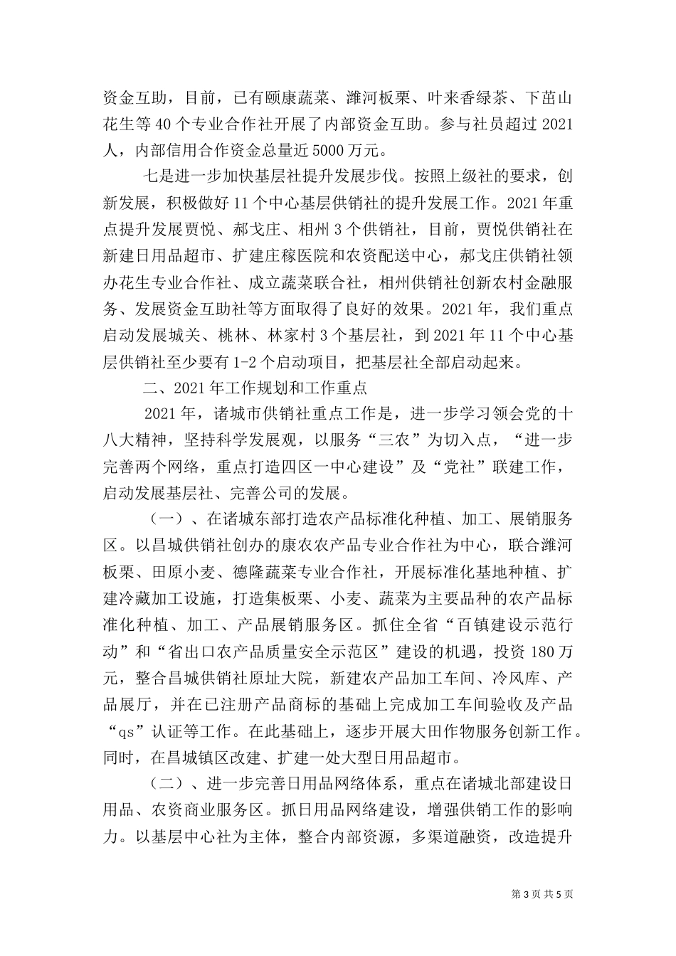 供销社2021年工作规划_第3页