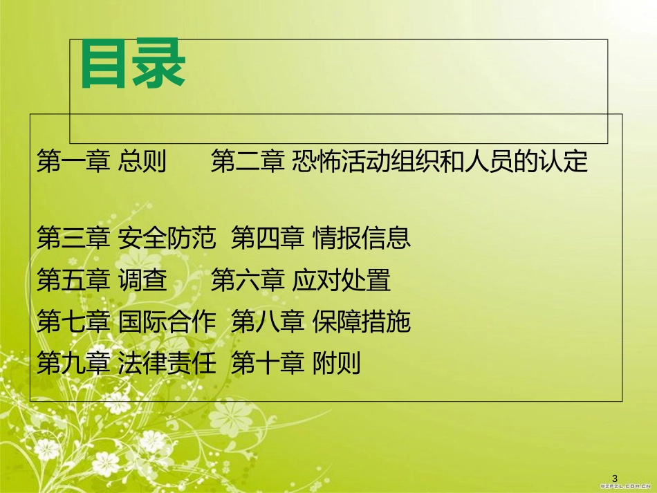 学习《中华人民共和国反恐怖主义法》PPT[共20页]_第3页