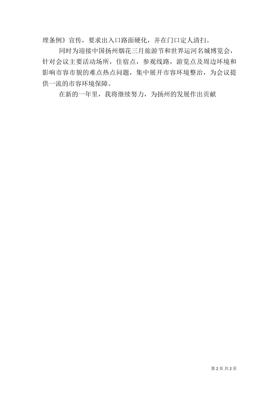 城管大队工作总结范文_第2页