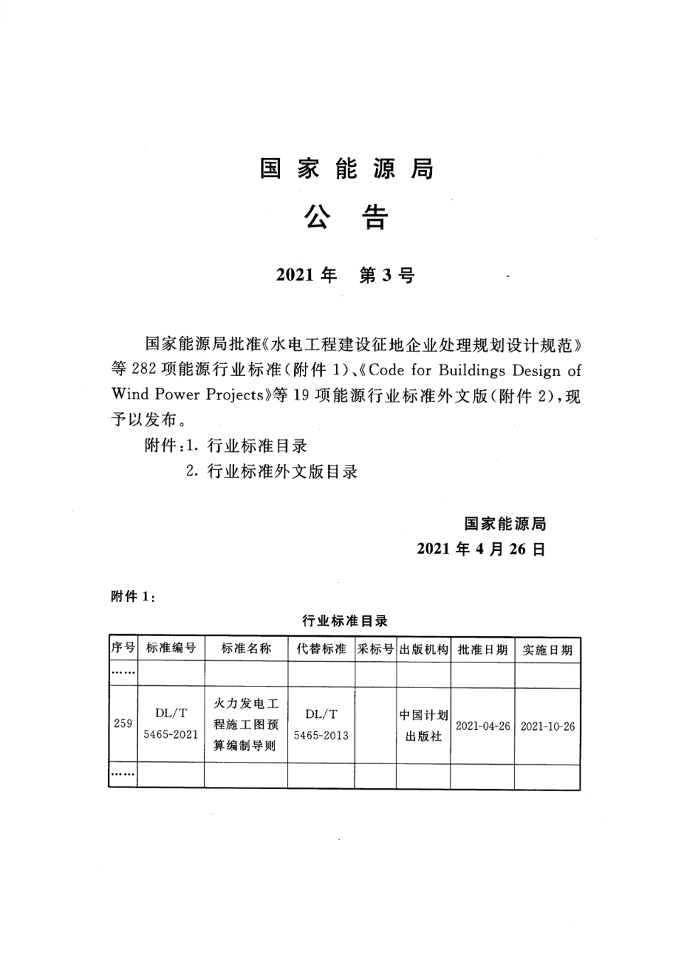 DL∕T 5465-2021 火力发电工程施工图预算编制导则_第3页