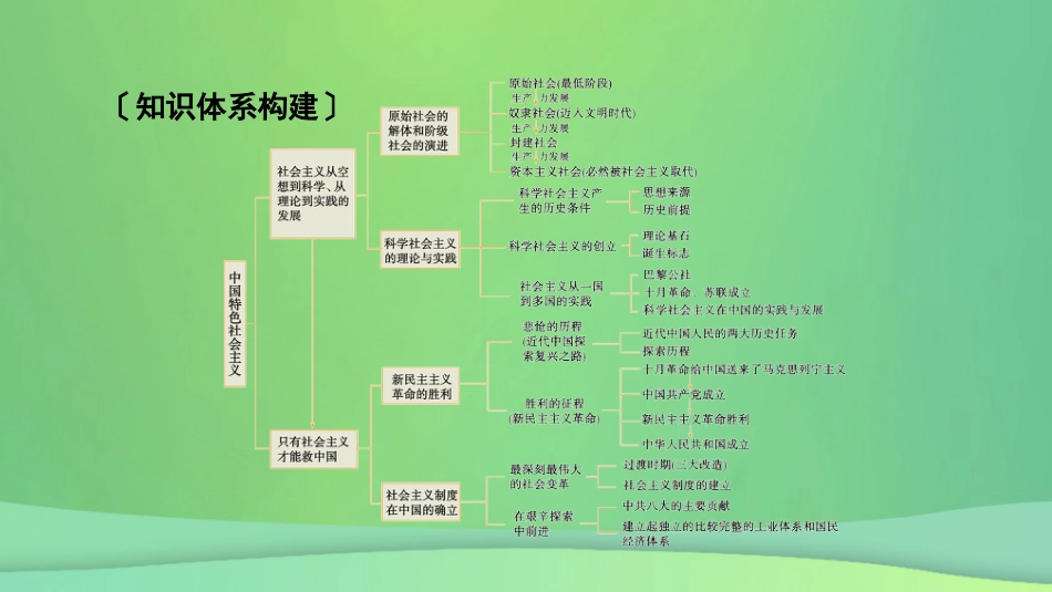 新高考高考政治一轮总复习阶段性整合提升1 中国特色社会主义 课件(共13张PPT)_第3页