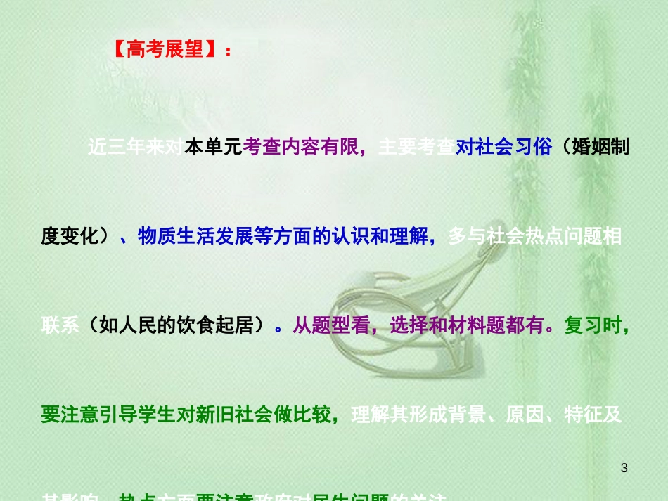 专题四中国近现代社会生活的变迁[共131页]_第3页