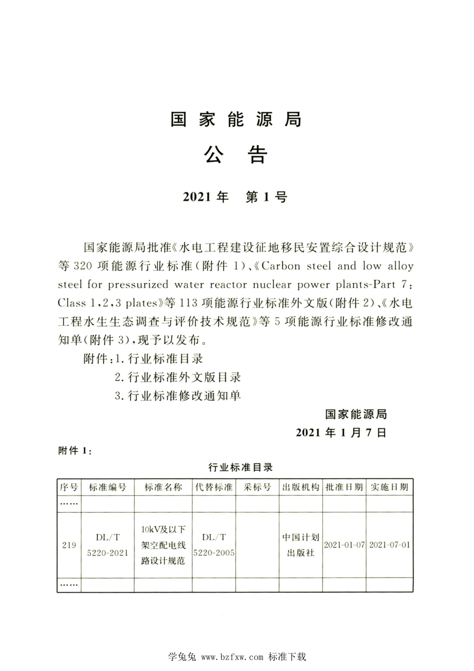 DL∕T 5220-2021 高清版 10kV及以下架空配电线路设计规范_第3页