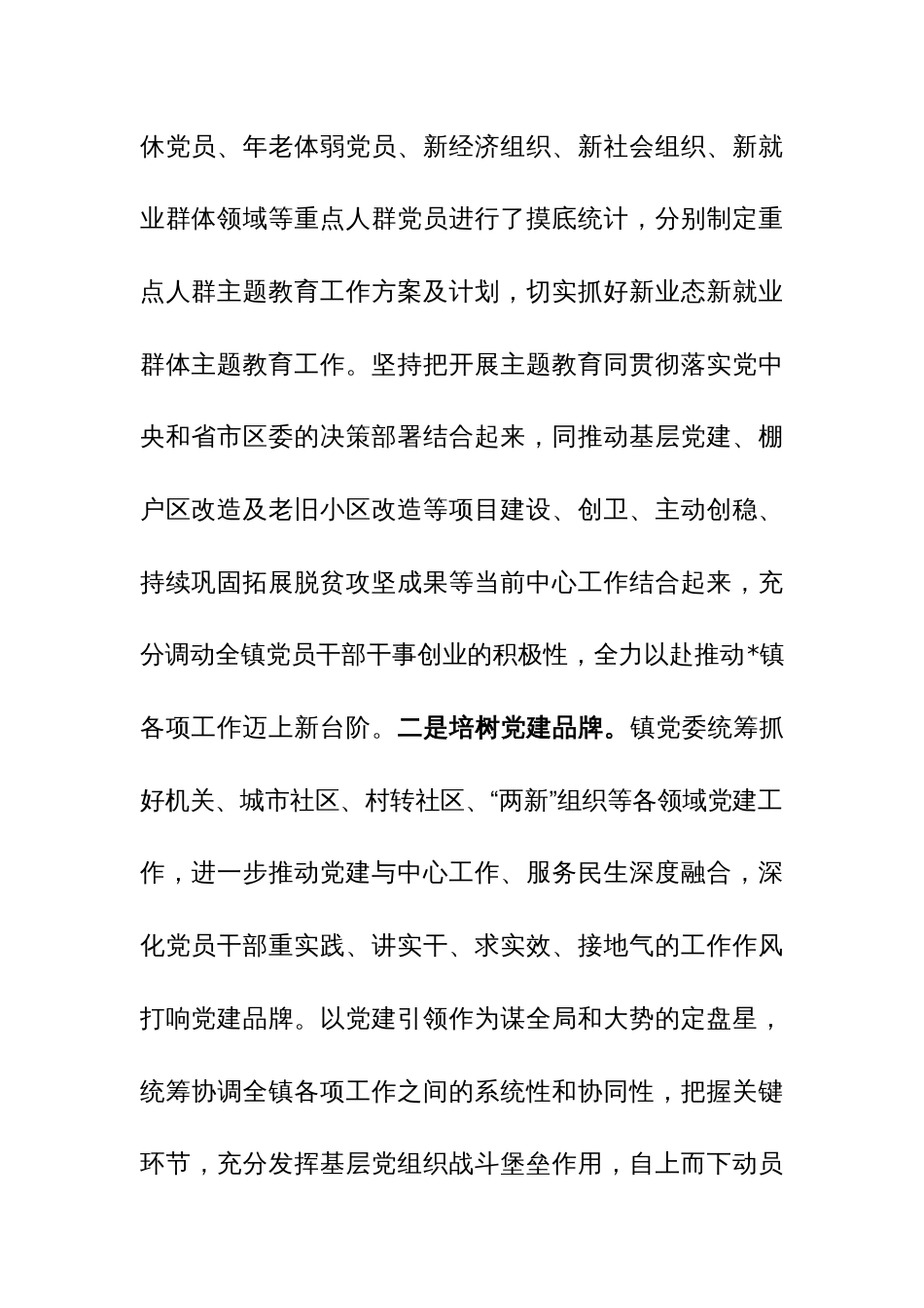 镇2023年工作总结及2024年工作计划2篇参考范文_第2页