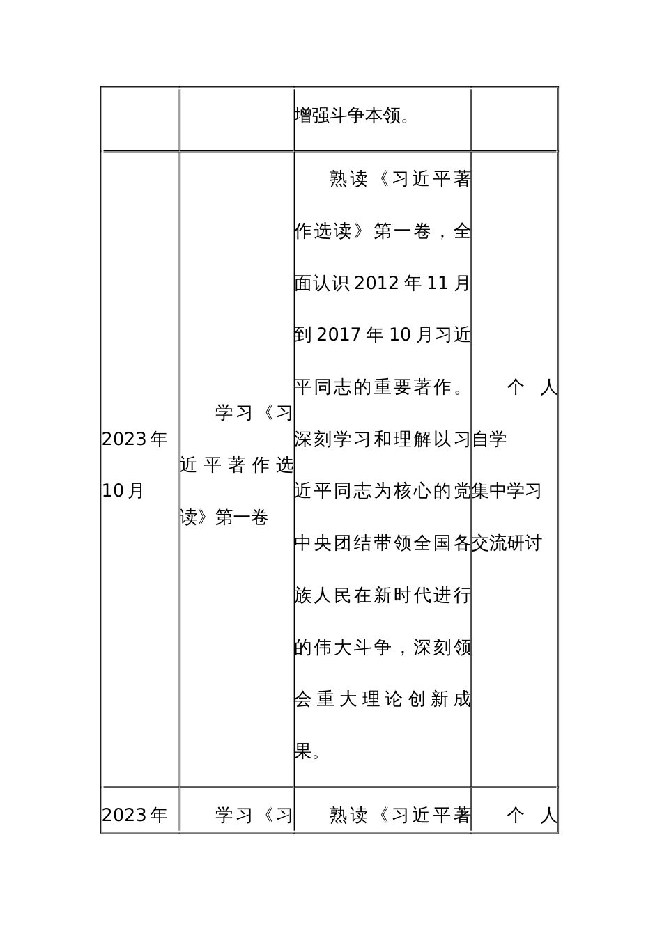 2023年第二批主题教育党员干部个人学习计划参考范文_第3页