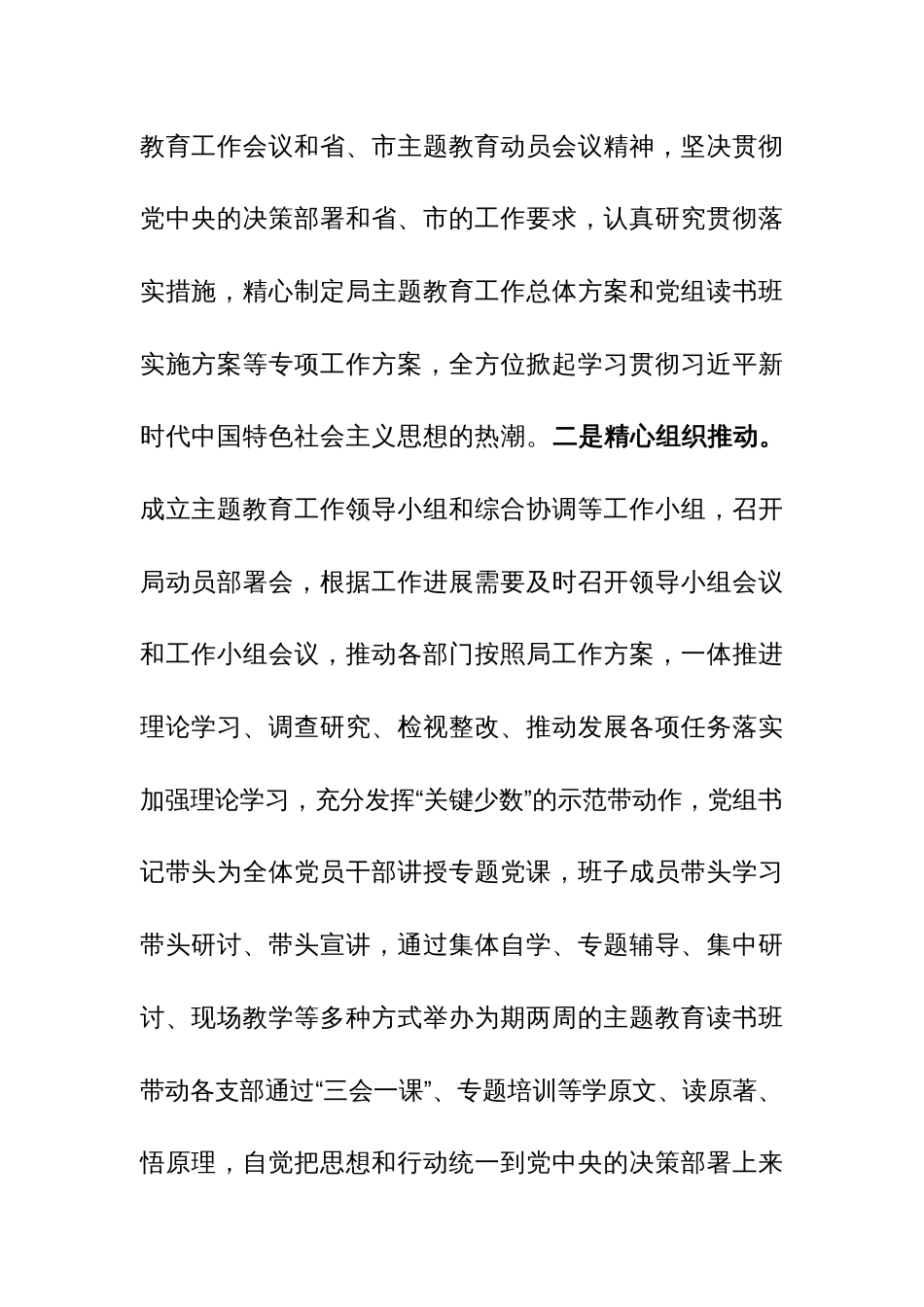 2023年度党建工作总结参考范文（局）_第2页