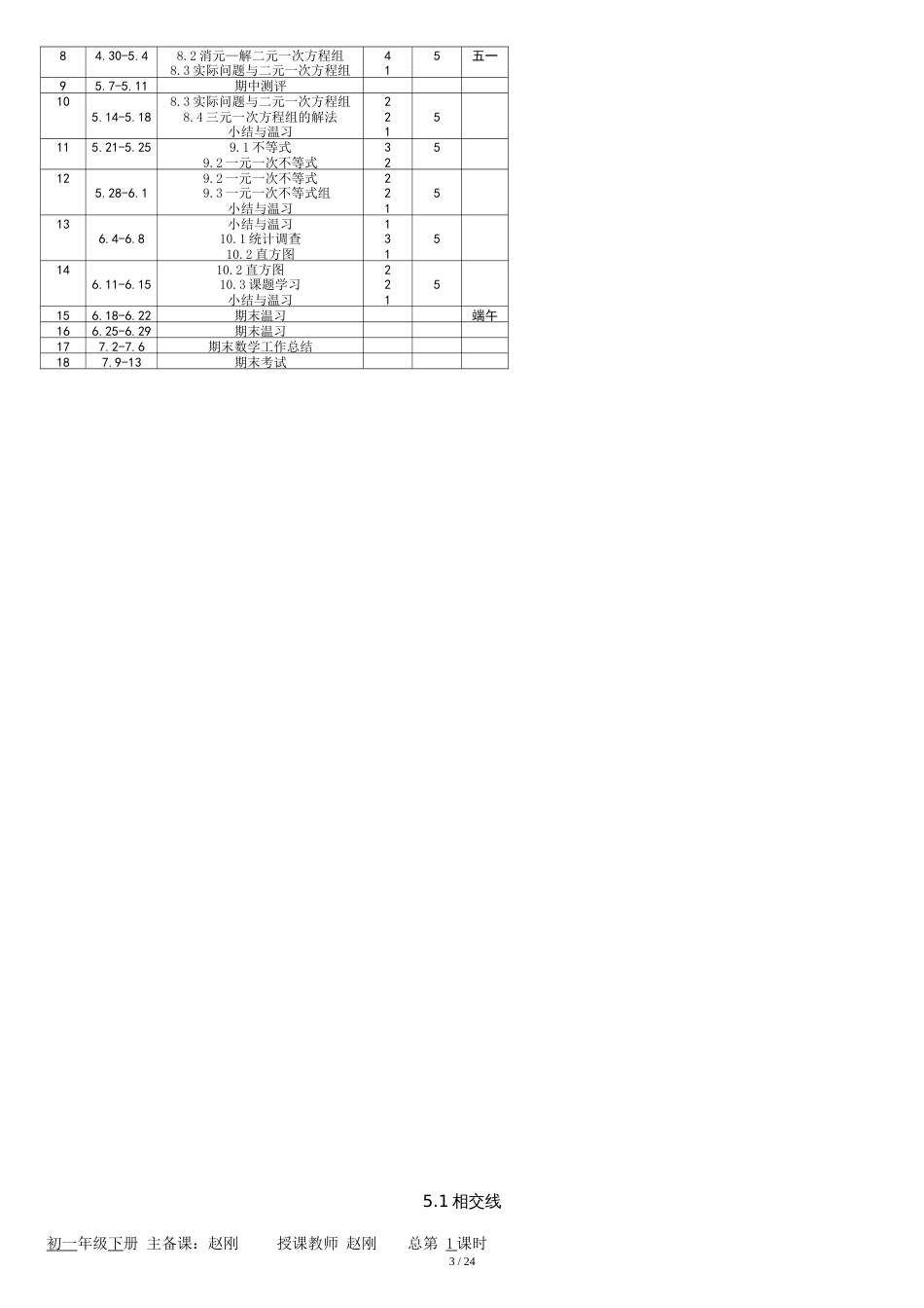 新人教版七年级数学下册教案全册2017-2018[共25页]_第3页