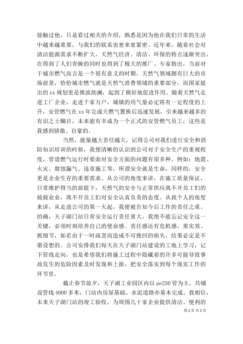 燃气公司实习期个人总结（七）_第2页