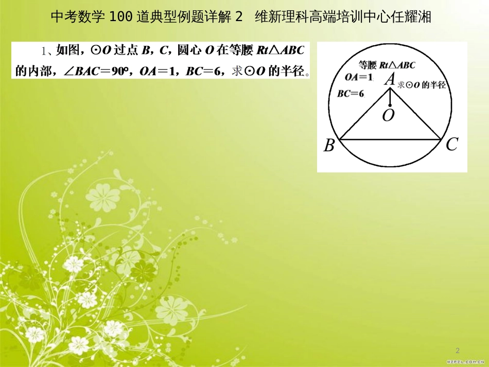 中考数学100道典型例题详解2[共98页]_第2页