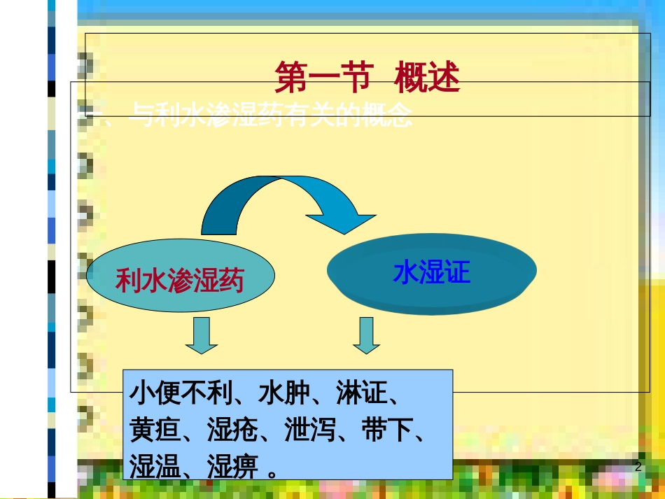 中药药理学--第10-利水渗湿药_第2页