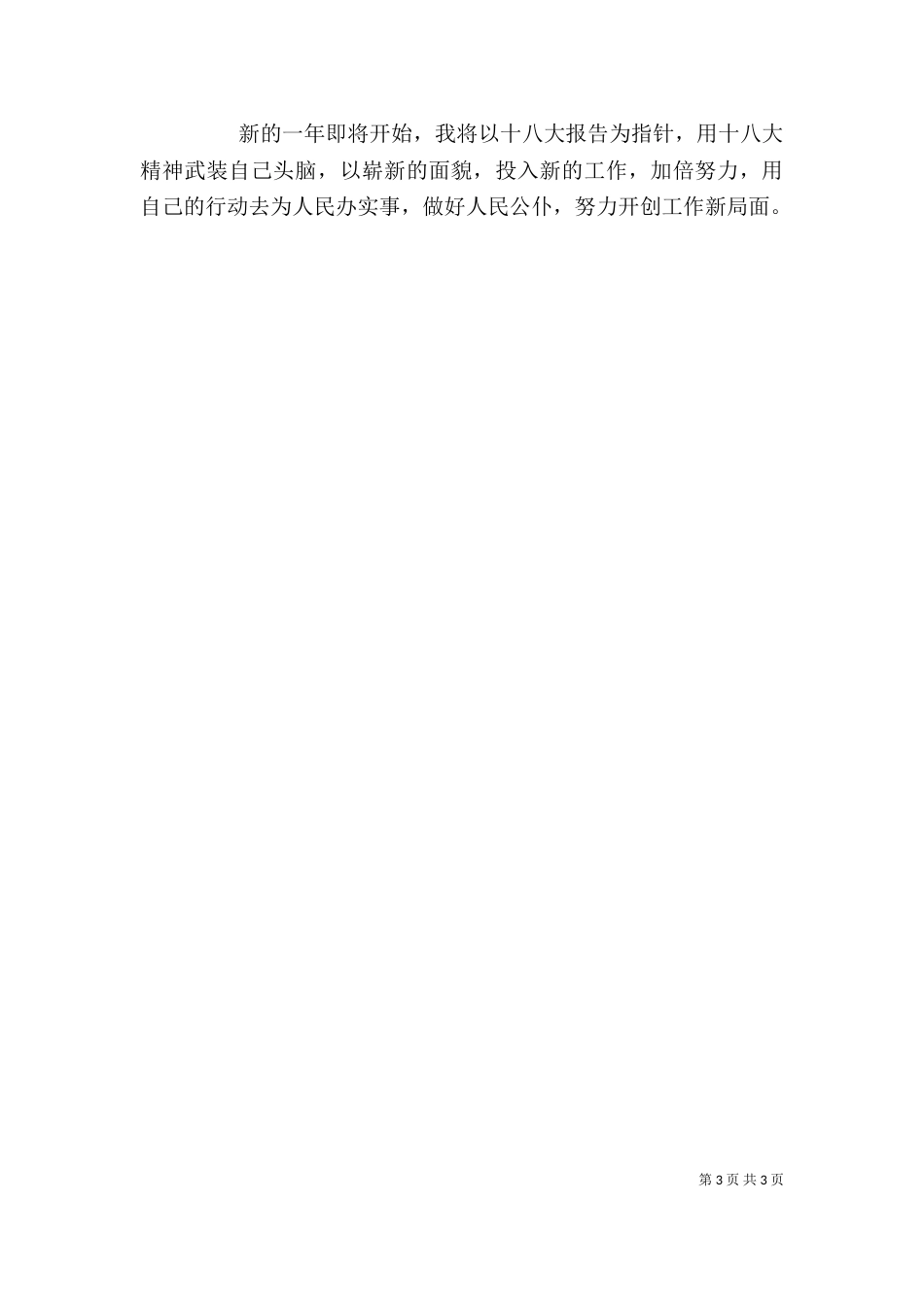 民政局个人年度工作总结_第3页