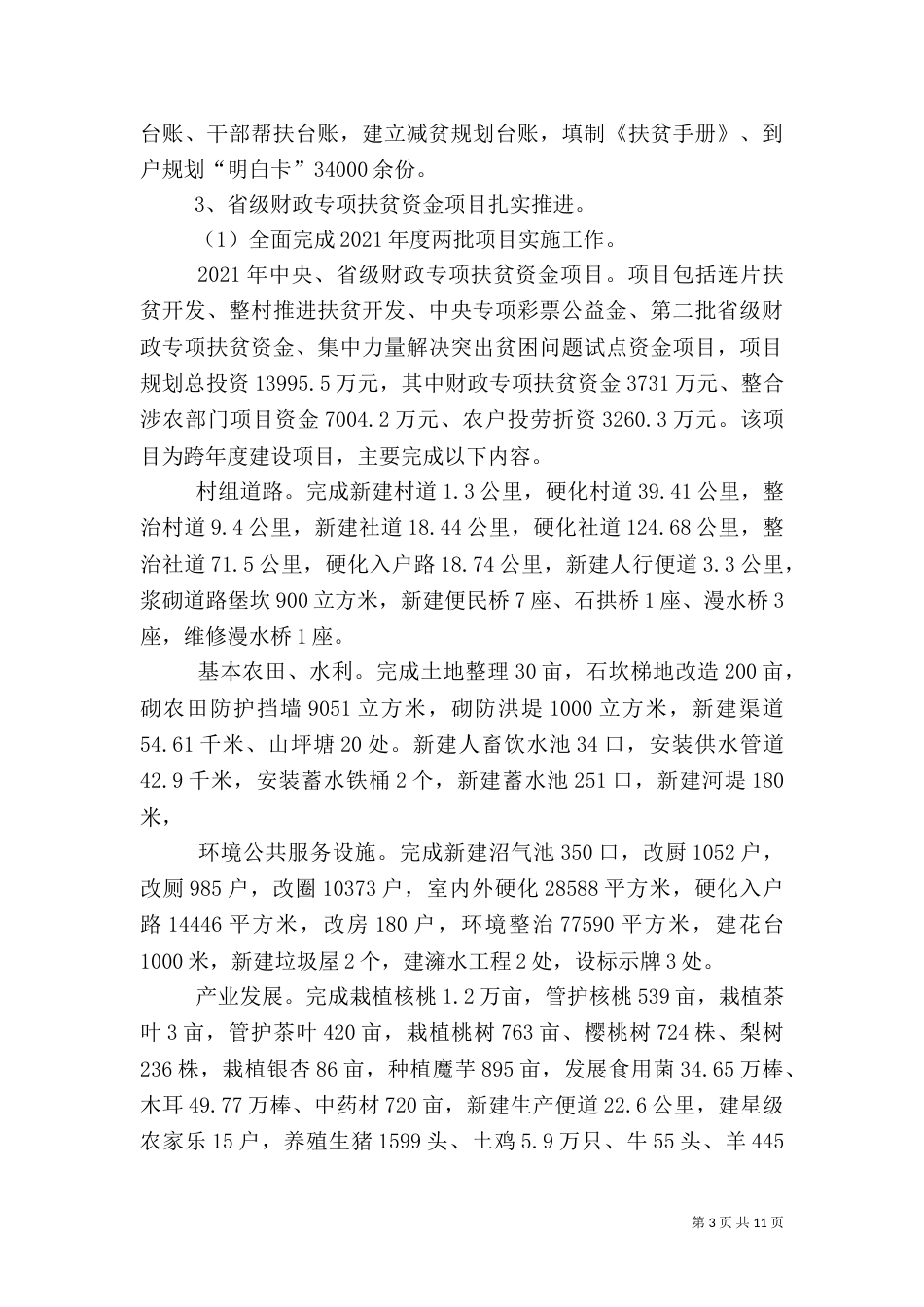 扶贫开发和移民工作局年终总结_第3页