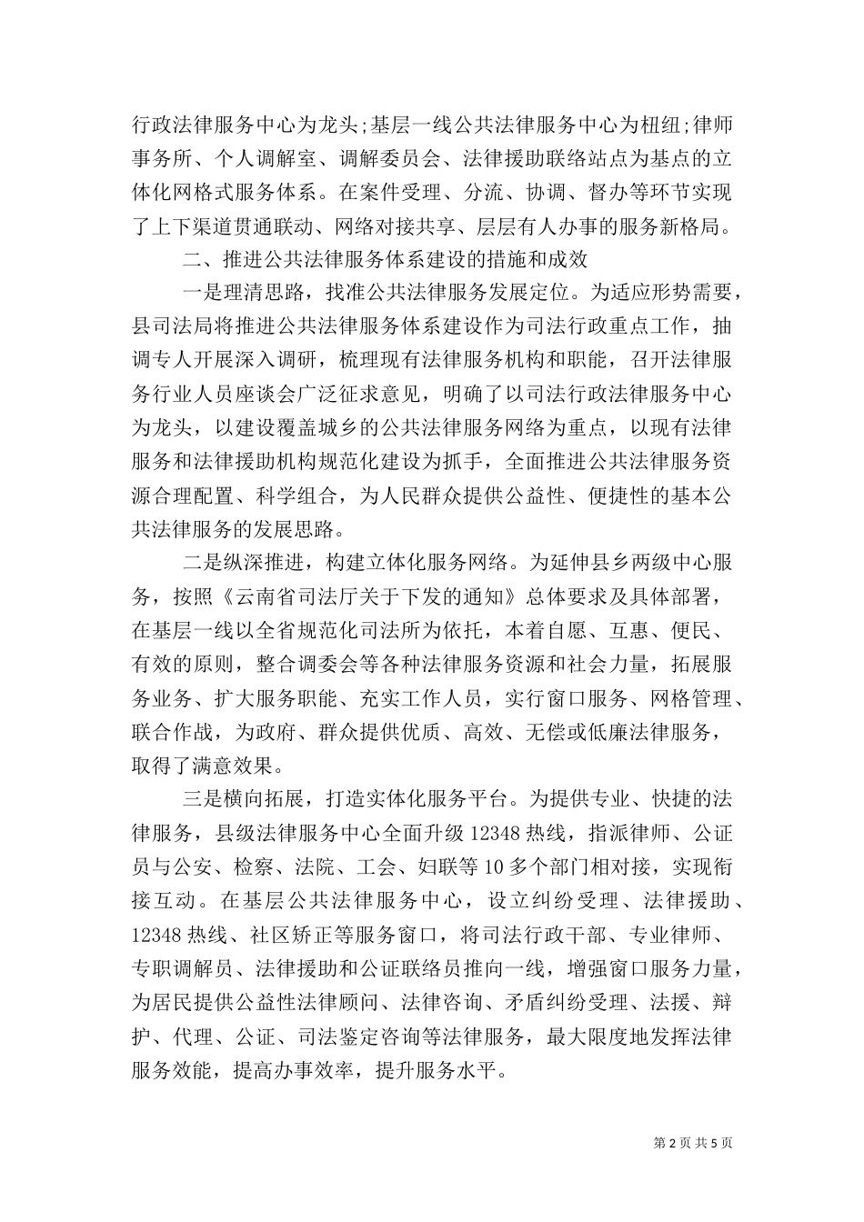 公共服务体系建设报告（二）_第2页