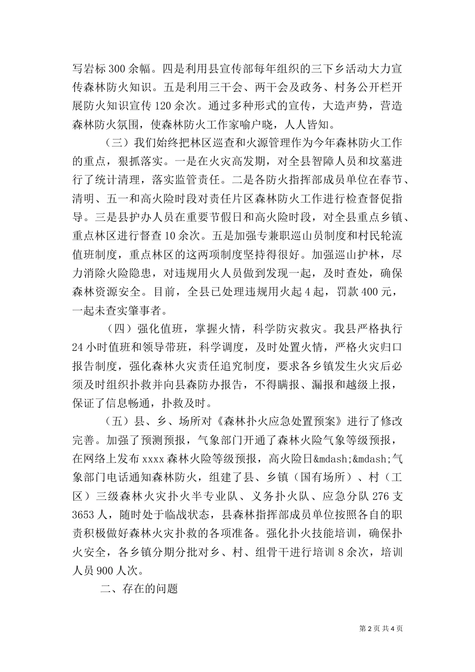 春季森林防火工作总结（十）_第2页