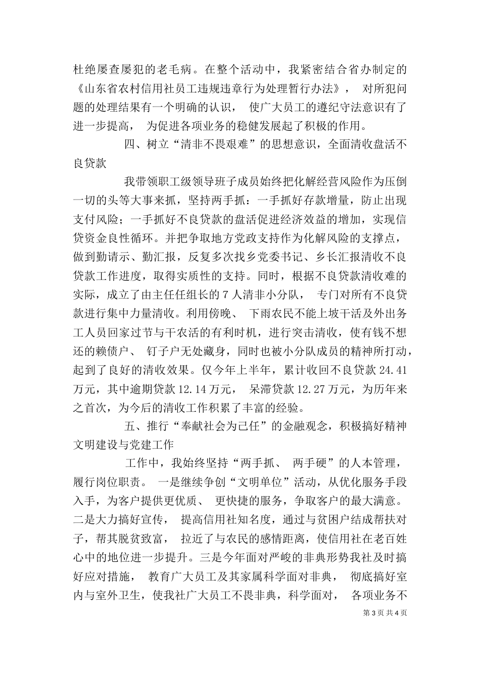 助理经济师述职报告范文_第3页