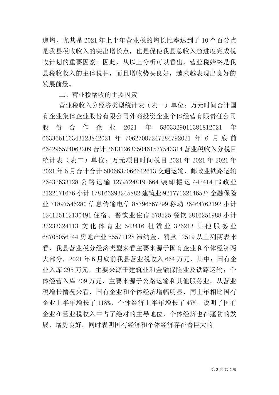 营业税税收分析（十）_第2页