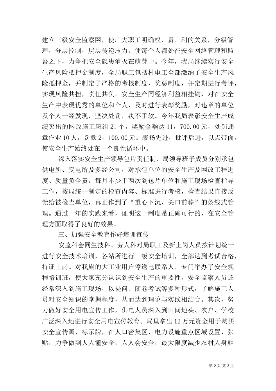 农电局年终安全总结（一）_第2页