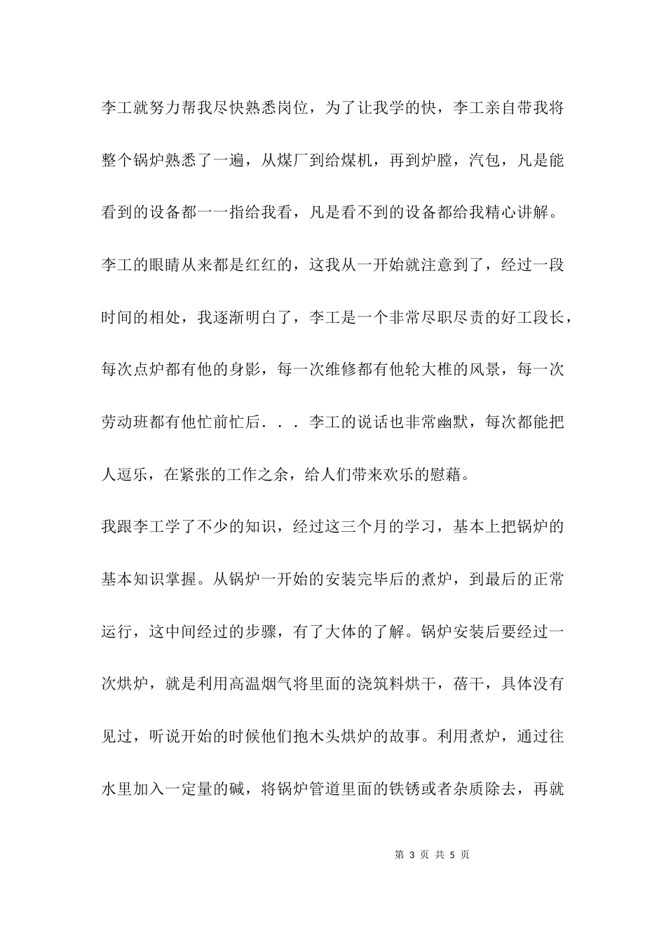 （精选）电厂锅炉工作学习总结_第3页